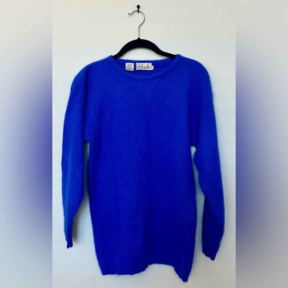 Rafaella Vibrant Blue Lambswool Sweater